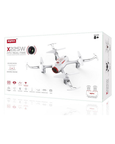 Р/У квадрокоптер Syma X22SW с FPV трансляцией Wi-Fi, 2.4G 6-AXIS  RTF
