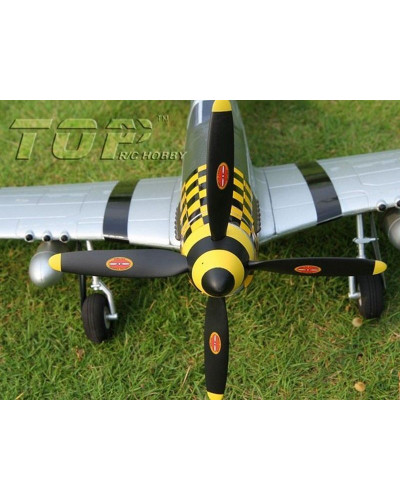 Р/У самолет Top RC P-51D (желтая раскраска) 750мм PNP
