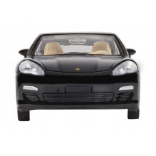 Машина "АВТОПАНОРАМА" Porsche Panamera S, черный, 1/32, свет, звук, инерция, в/к 17,5*13,5*9 см