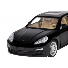 Машина "АВТОПАНОРАМА" Porsche Panamera S, черный, 1/32, свет, звук, инерция, в/к 17,5*13,5*9 см