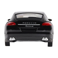Машина "АВТОПАНОРАМА" Porsche Panamera S, черный, 1/32, свет, звук, инерция, в/к 17,5*13,5*9 см