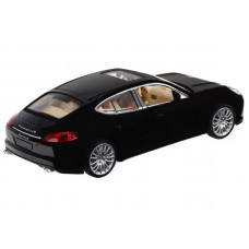 Машина "АВТОПАНОРАМА" Porsche Panamera S, черный, 1/32, свет, звук, инерция, в/к 17,5*13,5*9 см