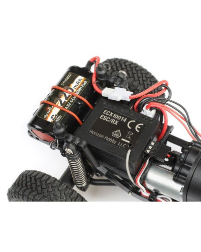 Краулер ECX 1:24 Scaler Crawler Barrage UV 4WD, электро, RTR (синий)