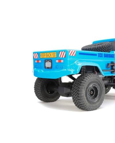 Краулер ECX 1:24 Scaler Crawler Barrage UV 4WD, электро, RTR (синий)