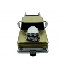 Р/У пикап из серии "Muscle Сar" с гоночным Мотором 1/16 + свет + звук
