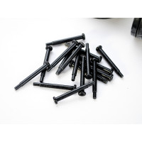 Опорные катки металл. с резиновыми бандажами и оси колёсные для TG Tiger ранняя версия