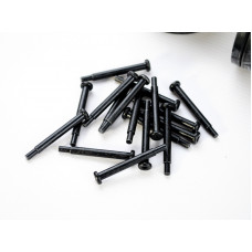 Опорные катки металл. с резиновыми бандажами и оси колёсные для TG Tiger ранняя версия