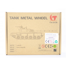 Опорные катки металл. с резиновыми бандажами и оси колёсные для TG Tiger ранняя версия