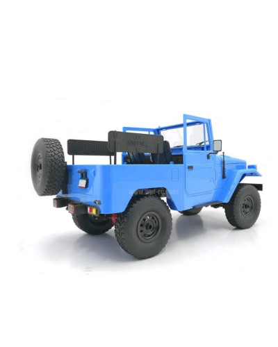 Радиоуправляемая машина WPL японский внедорожник FJ40 (голубая) 4WD 2.4G 1/16 KIT