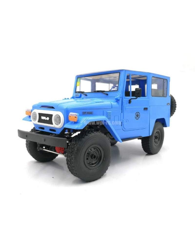 Радиоуправляемая машина WPL японский внедорожник FJ40 (голубая) 4WD 2.4G 1/16 KIT