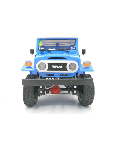 Радиоуправляемая машина WPL японский внедорожник FJ40 (голубая) 4WD 2.4G 1/16 KIT