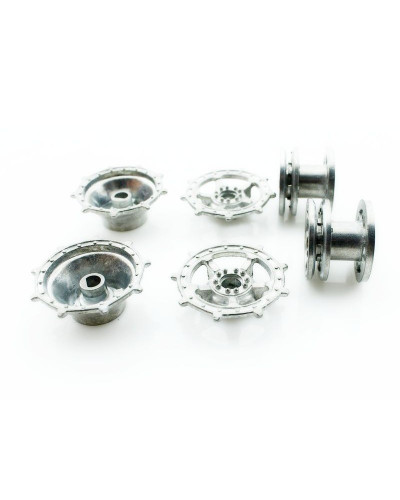 Набор запасных частей для танка Heng Long KingTiger ведущие звездочки, ленивцы