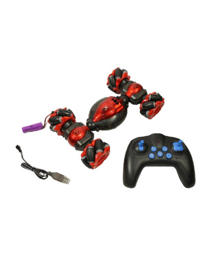 Р/У машинка перевертыш Hyper 1827-19, дрифтовые колеса, управление рукой, 4WD 2.4G RTR