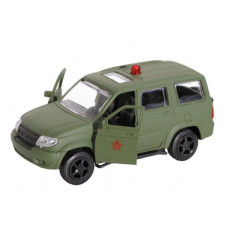 Машина "АВТОПАНОРАМА", хаки, 1/50, инерция, в/к 12*7*5,5 см