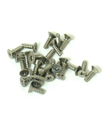 Винт с круглой головкой M2.6x10 под крестовую отвертку, 10шт.