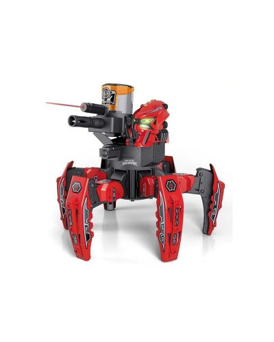 Р/У боевой робот-паук Space Warrior, лазер, пульки, синий, Ni-Mh и З/У, 2.4G