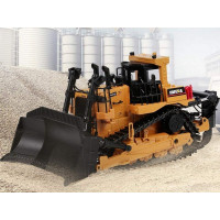 Металлический бульдозер HUI NA TOYS 1/50