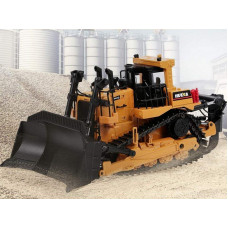 Металлический бульдозер HUI NA TOYS 1/50