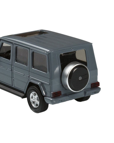 Машина "АВТОПАНОРАМА" Mercedes-Benz G350d, серый, 1/42, инерция, откр. двери, в/к 17,5*12,5*6,5 см