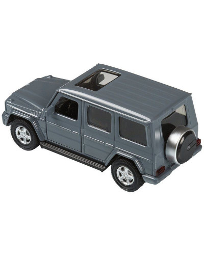 Машина "АВТОПАНОРАМА" Mercedes-Benz G350d, серый, 1/42, инерция, откр. двери, в/к 17,5*12,5*6,5 см