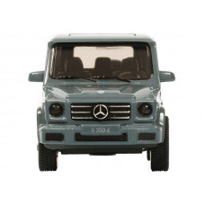 Машина "АВТОПАНОРАМА" Mercedes-Benz G350d, серый, 1/42, инерция, откр. двери, в/к 17,5*12,5*6,5 см