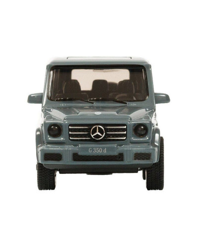 Машина "АВТОПАНОРАМА" Mercedes-Benz G350d, серый, 1/42, инерция, откр. двери, в/к 17,5*12,5*6,5 см
