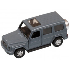 Машина "АВТОПАНОРАМА" Mercedes-Benz G350d, серый, 1/42, инерция, откр. двери, в/к 17,5*12,5*6,5 см
