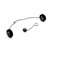 Шасси в сборе HobbyZone: Duet