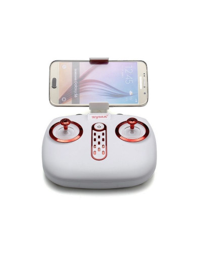 Р/У квадрокоптер Syma X5UW с FPV трансляцией Wi-Fi (HD), барометр 2.4G RTF красный