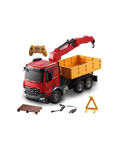 Радиоуправляемый кран Double Eagle Mercedes-Benz Arocs 1:20 2.4G