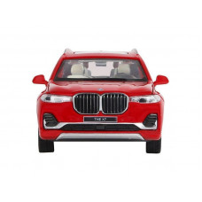 Машина "АВТОПАНОРАМА" BMW X7, красный, 1/32, свет, звук, инерция, в/к 17,5*13,5*9 см
