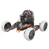 Р/У боевая машина Universe Chariot, лазер, ракеты, оранжевая, Ni-Mh и З/У, 2.4G