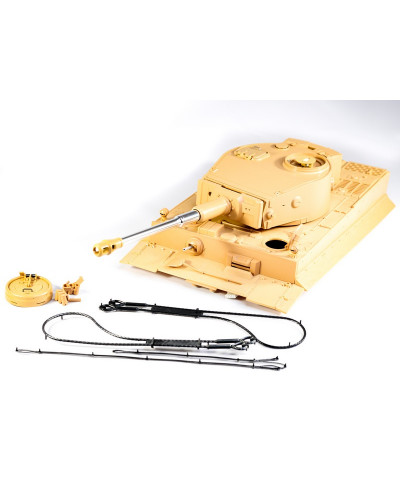 Башня из пластика для танка Tiger ИК версия  с вспышкой высокого напряжения