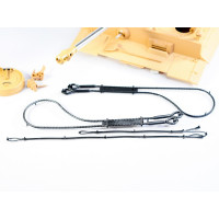 Башня из пластика для танка Tiger ИК версия  с вспышкой высокого напряжения