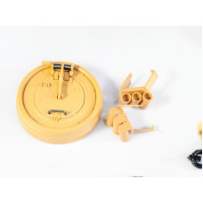 Башня из пластика для танка Tiger ИК версия  с вспышкой высокого напряжения