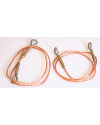 Буксировочный трос металлический 2 штуки для танка Panzer III