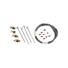 Тросовая система управления рулем направления авиамодели E-flite