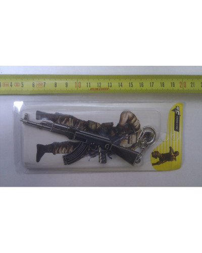 Брелок-сувенир автоматы из металла серии "Cross Fire" М16, FAMAS