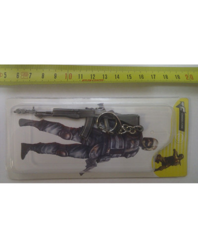 Брелок-сувенир автоматы из металла серии "Cross Fire" М16, FAMAS