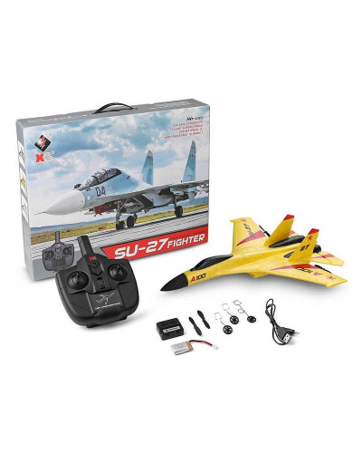 Р/У самолет XK Innovation SU27 340мм EPP 2.4G 3-ch LiPo RTF (белый)