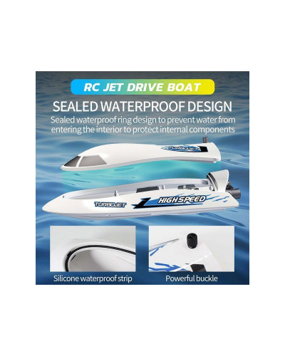 Радиоуправляемый скоростной катер Flytec V008 с водомётом 2.4G RTR