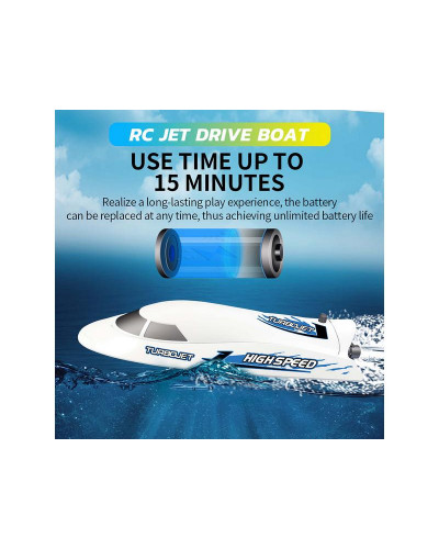 Радиоуправляемый скоростной катер Flytec V008 с водомётом 2.4G RTR