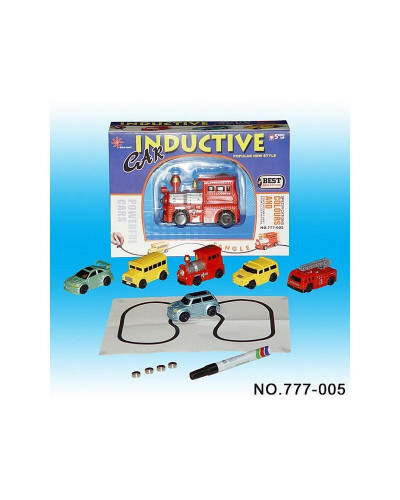 Машинка GOLD LIGHT TOYS 777-005, сенсор, едет по линии