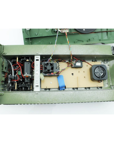 Р/У танк Taigen 1/16 Leopard 2 A6 (Германия) (для ИК танк. боя) САМО 2.4G RTR, деревянная коробка