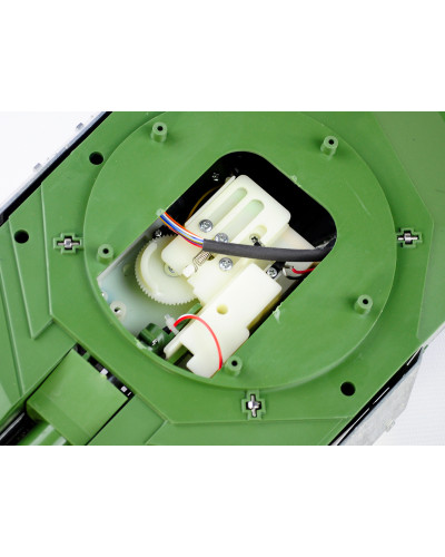 Металлическая башня для танка Leopard 2A6 c ИК-пушкой и вращением на 360°, неокрашеная