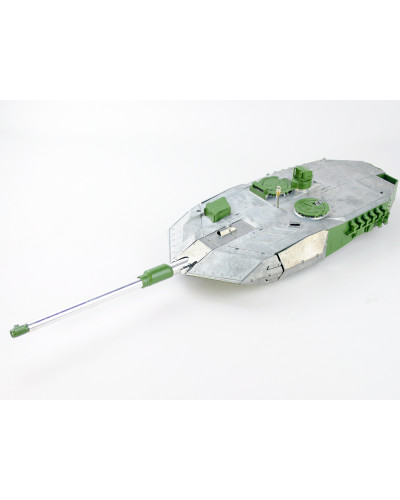 Металлическая башня для танка Leopard 2A6 c ИК-пушкой и вращением на 360°, неокрашеная