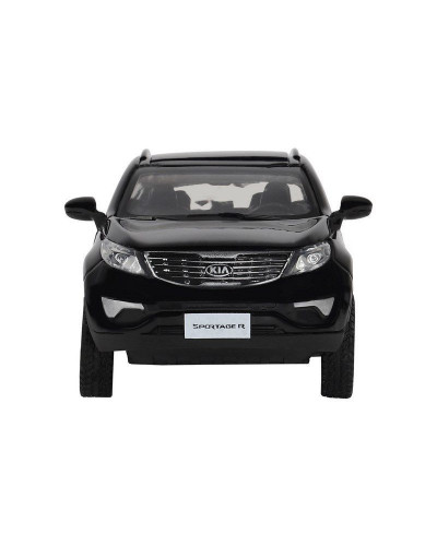 Машина "АВТОПАНОРАМА" KIA SPORTAGE R, черный, 1/39, инерция, в/к 17,5*12,5*6,5 см