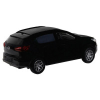 Машина "АВТОПАНОРАМА" KIA SPORTAGE R, черный, 1/39, инерция, в/к 17,5*12,5*6,5 см