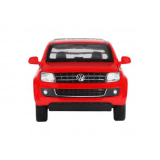 Машина "АВТОПАНОРАМА" Volkswagen Amarok, красный, 1/30, свет, звук, инерция, в/к 20*10*11 см