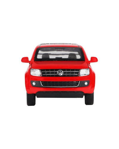 Машина "АВТОПАНОРАМА" Volkswagen Amarok, красный, 1/30, свет, звук, инерция, в/к 20*10*11 см